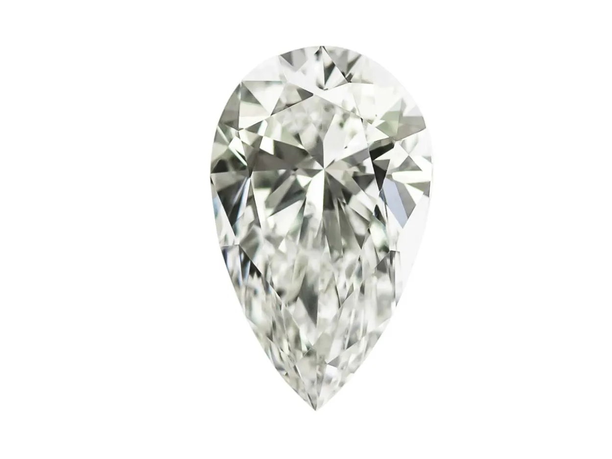 Lab Grown Diamond 0.35ct, Pear Cut, D Colour Vs Clarity, 6x4mm