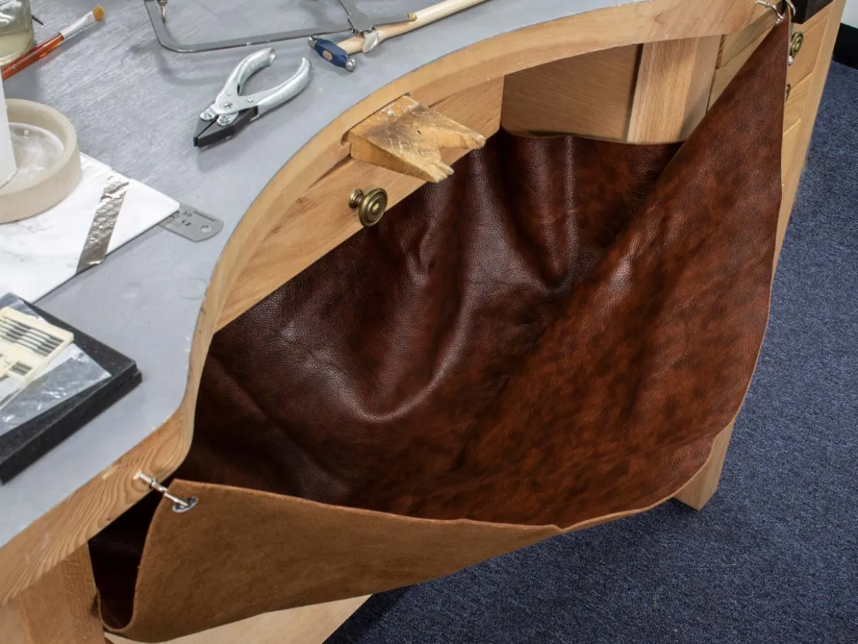 Leatherette Bench Skin, 875 X 670mm, Synthetic, Fire Retardant