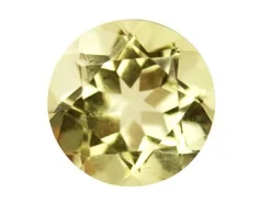 Lemon Quartz, Round, 6mm