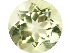 Lemon Quartz, Round, 8mm