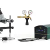 LG Findings Permanent Jewellery TIG Welder, Welding Microscope Sm 6 And PUK Flow Regulator UK Kit