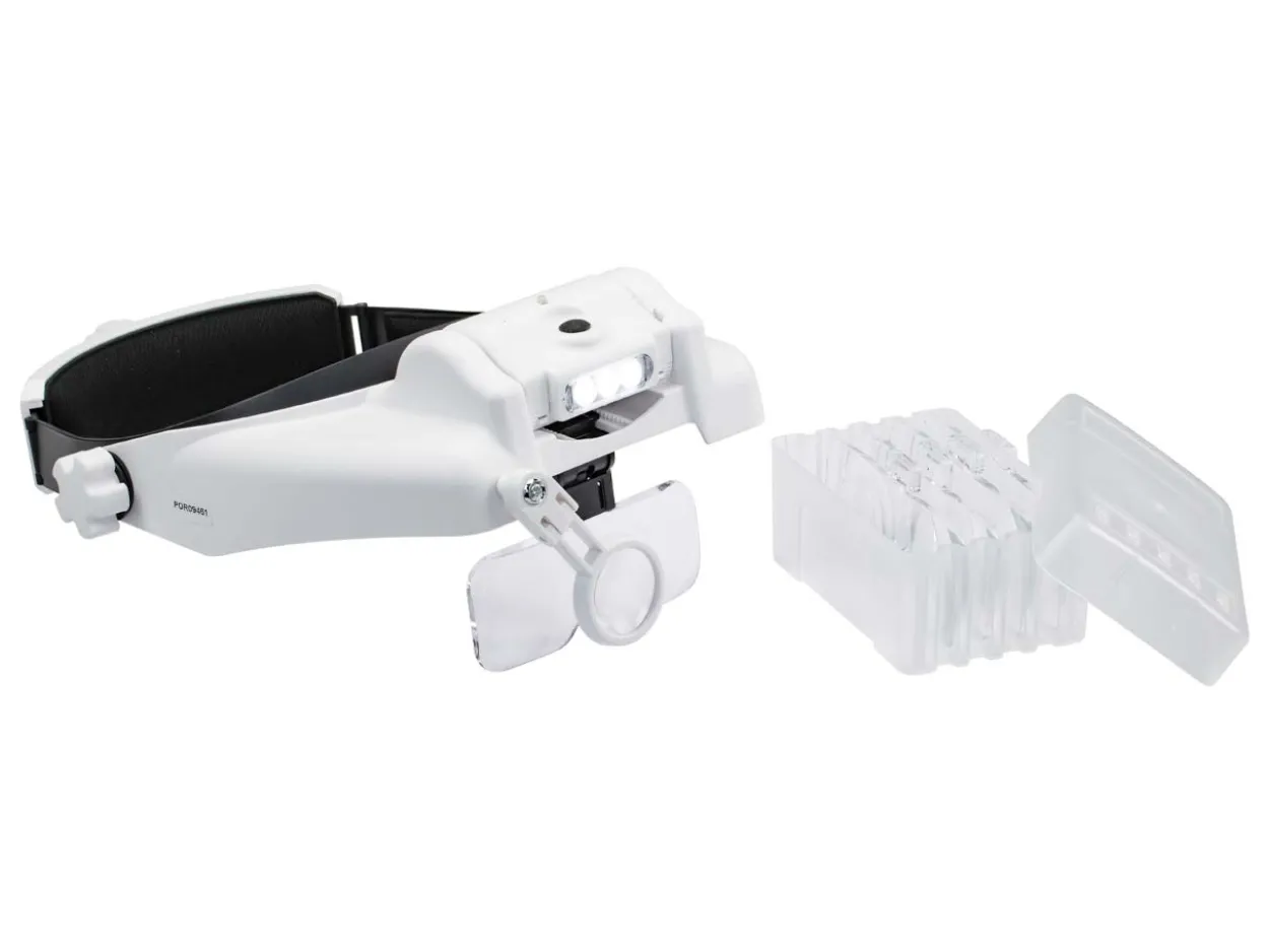 Lightcraft Professional Led Headband Magnifier
