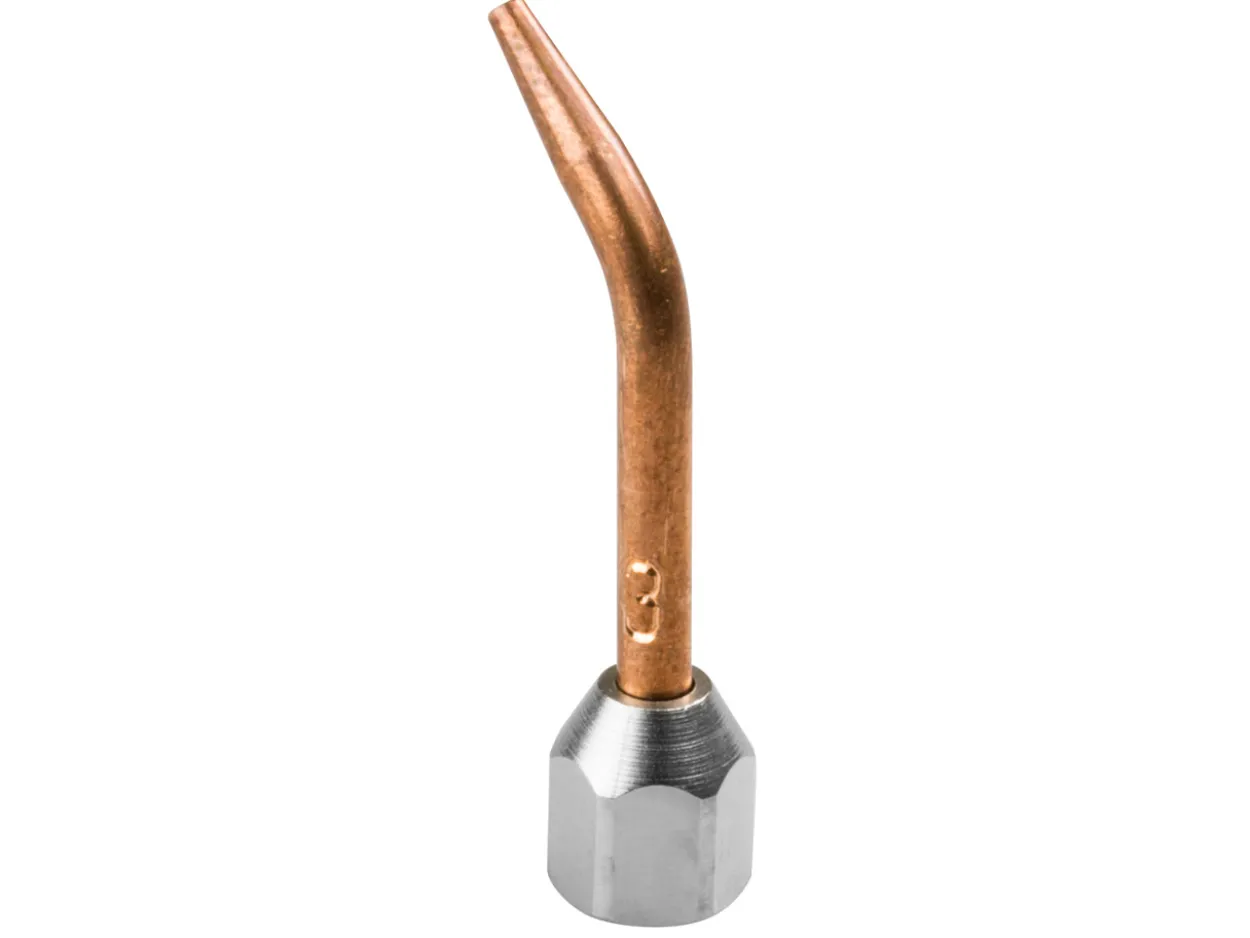 Little Torch Curved Jet Tip 3 Flame Diameter 0.28mm