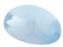 London Blue Topaz, Oval Cabochon 7x5mm, Treated