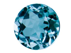 London Blue Topaz, Round, 4mm, Treated