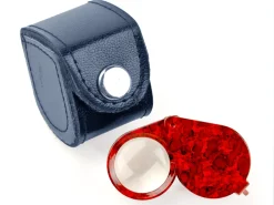 Loupe Triplet Type Red X10 Magnification