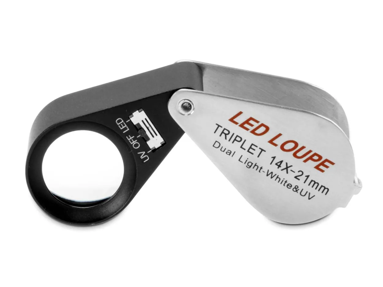 Loupe With LED Light X14 Magnification