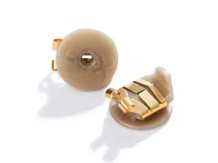 Lox Gold Tone Secure Earring Scrolls Pack of 4