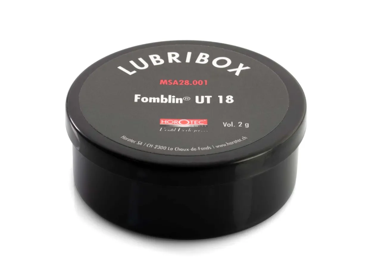 Lubribox Greasing Kit With 2 Foam Pads And Fomblin Lubricant For Watch Seals