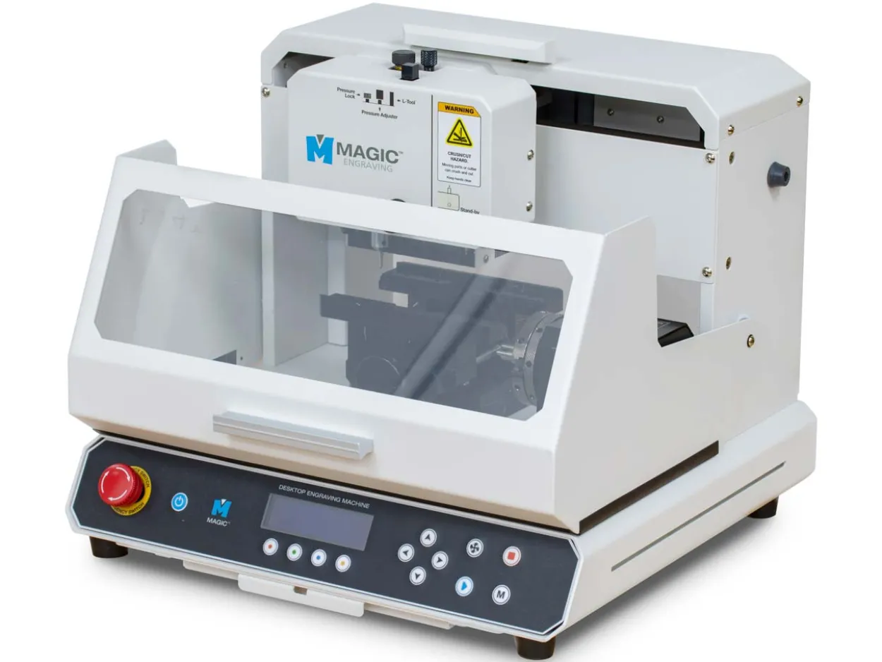 Magic E7 CNC Engraving And Cutting Machine With Lid And Cutting Platform