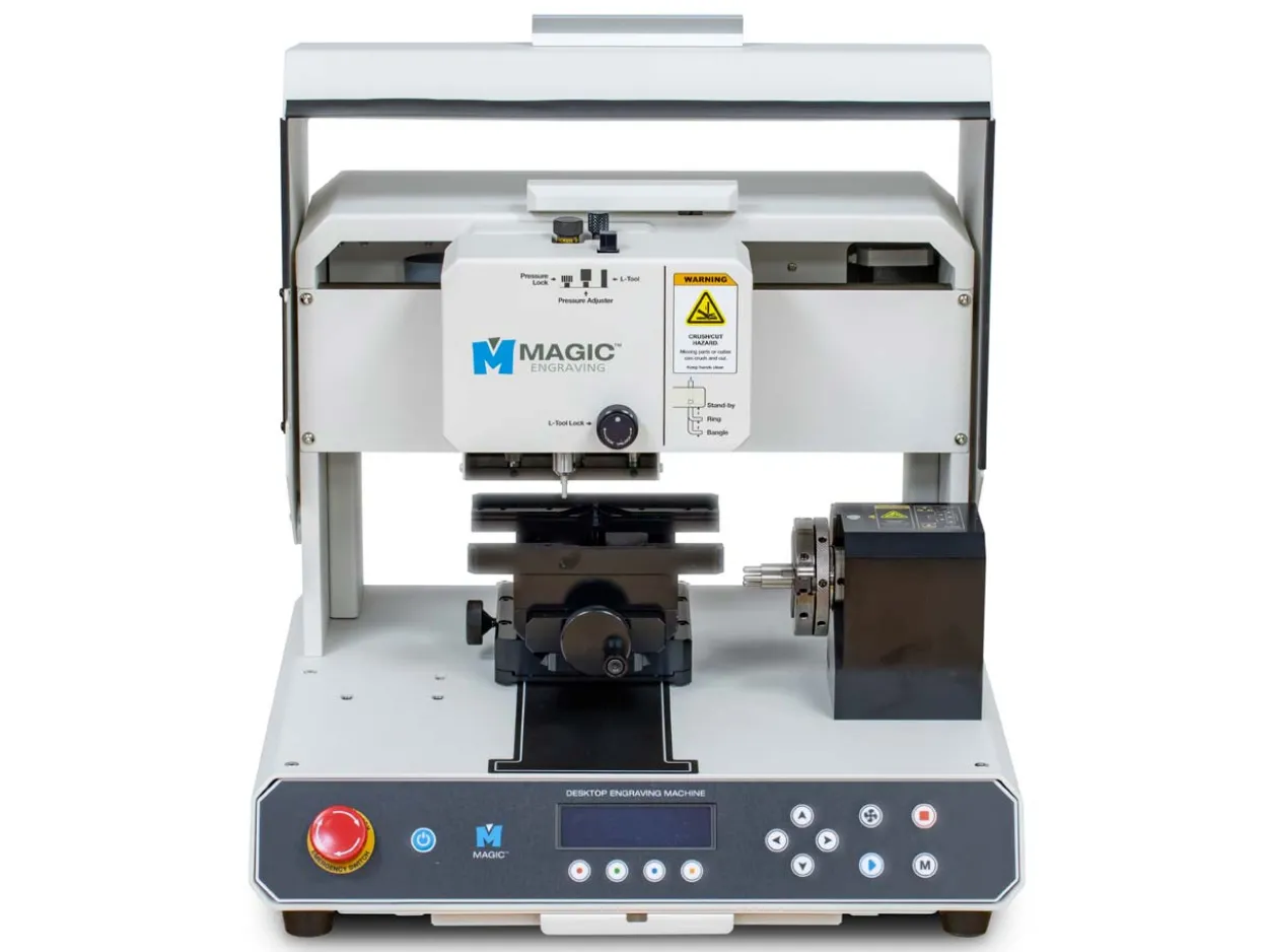 Magic E7 CNC Engraving And Cutting Machine With Lid And Cutting Platform