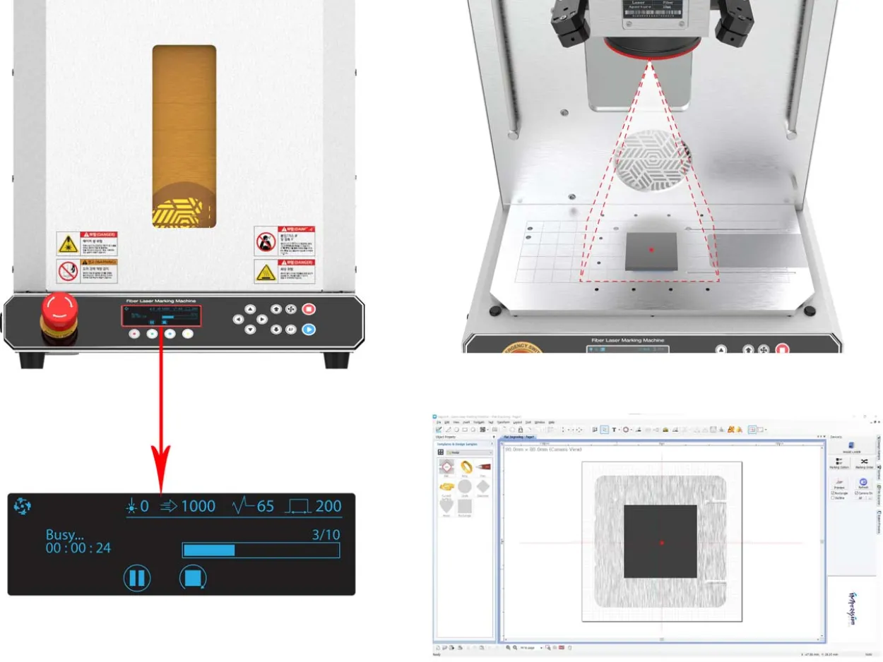 Magic L3 Fiber Laser Marking Machine 30w
