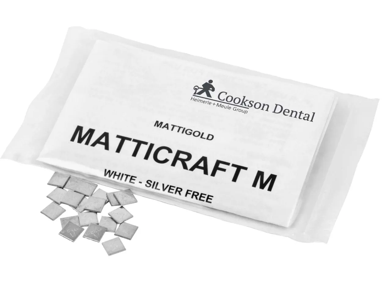 Matticraft M Casting Pieces, 7mm X 7mm, In 0.5gm Pieces