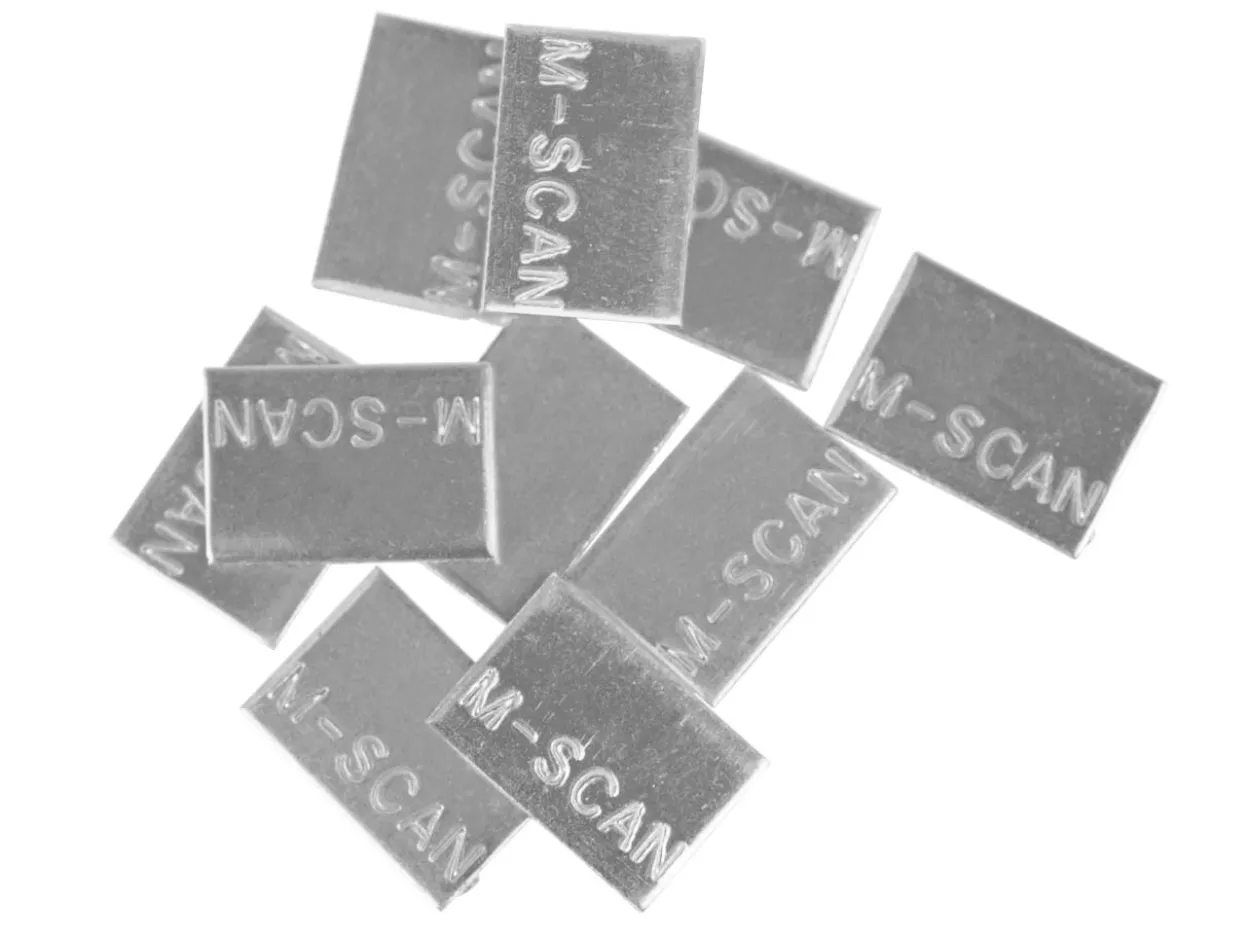 Mattiscan Casting Pieces, 7mm X 10mm, In 1gm Pieces