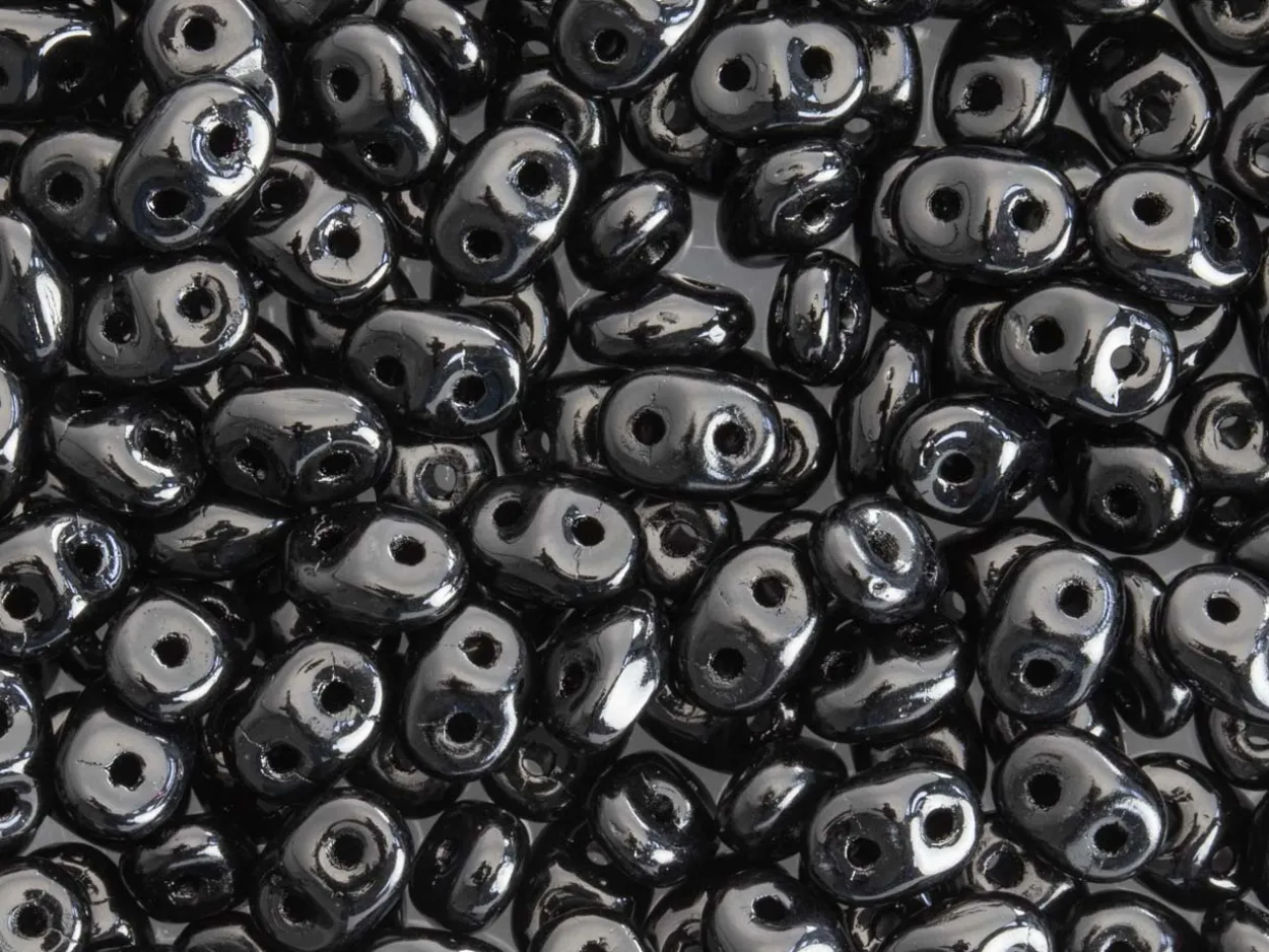 Matubo Superduo 2.5 X 5mm Beads Jet 22.5g Tube, Matubo Code 523980