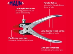 Maun Clamping Pliers 160mm/6.5