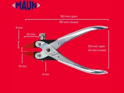 Maun Clamping Pliers 160mm/6.5