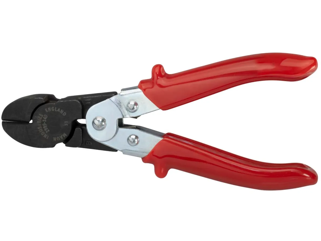 Maun Diagonal Cutting Pliers 140mm/5.5" Parallel Action, With Comfort Grip Handles, For Hard Wire