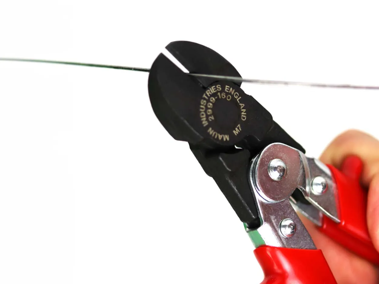 Maun Diagonal Cutting Pliers 140mm/5.5" Parallel Action, With Comfort Grip Handles, For Hard Wire
