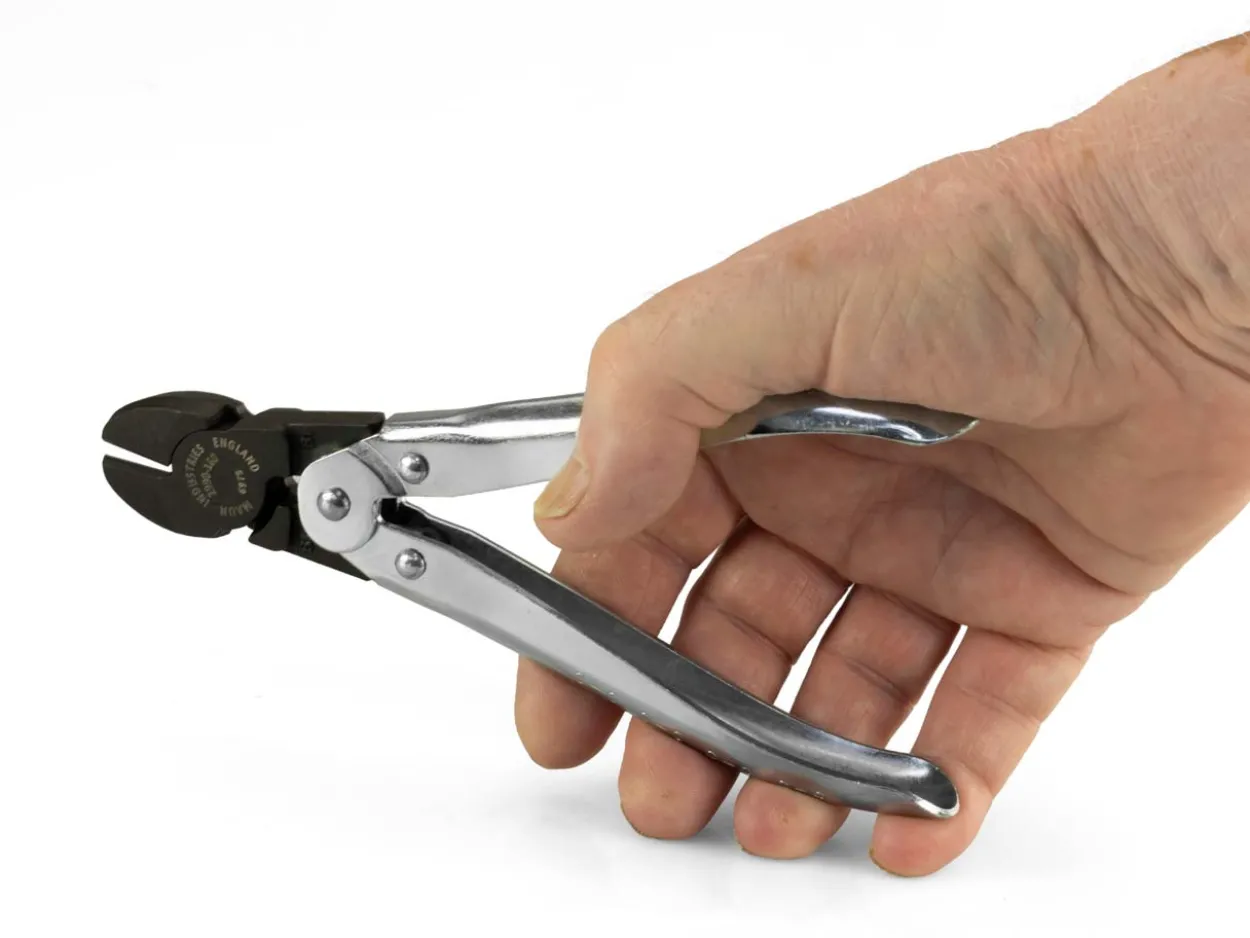 Maun Diagonal Cutting Pliers 160mm/6.5" Parallel Action, With Comfort Grip Handles, For Hard Wire