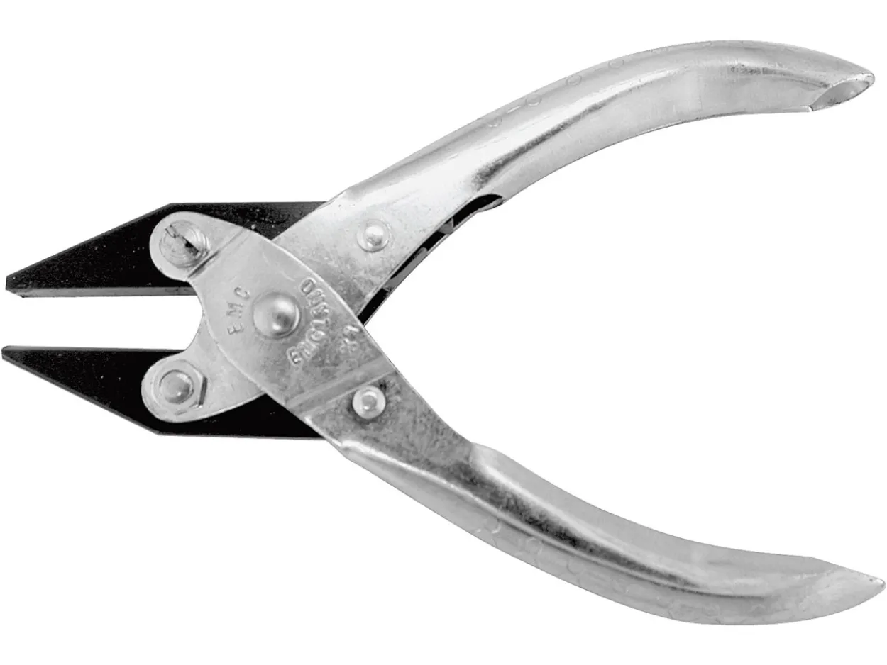 Maun Flat Nose Pliers 140mm/5.5" Parallel Action, With Smooth Jaws