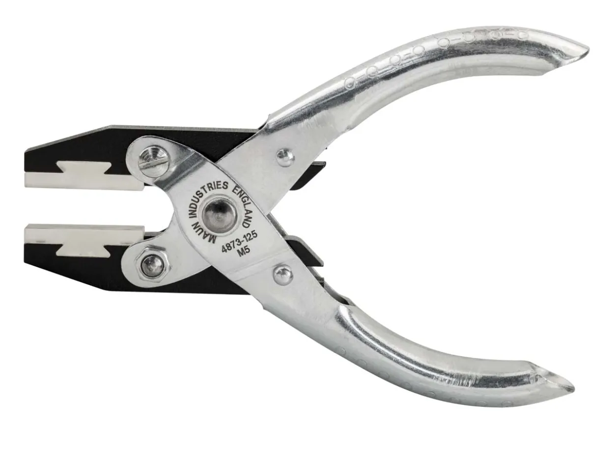 Maun Flat Nose Polyurethane Lined Pliers 125mm/5" Parallel Action