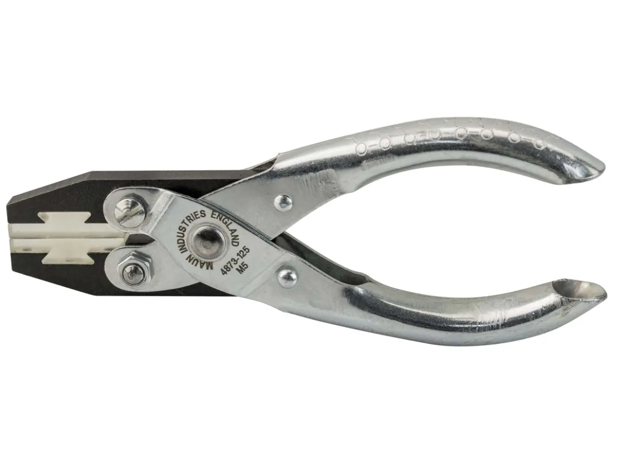 Maun Flat Nose Polyurethane Lined Pliers 125mm/5" Parallel Action