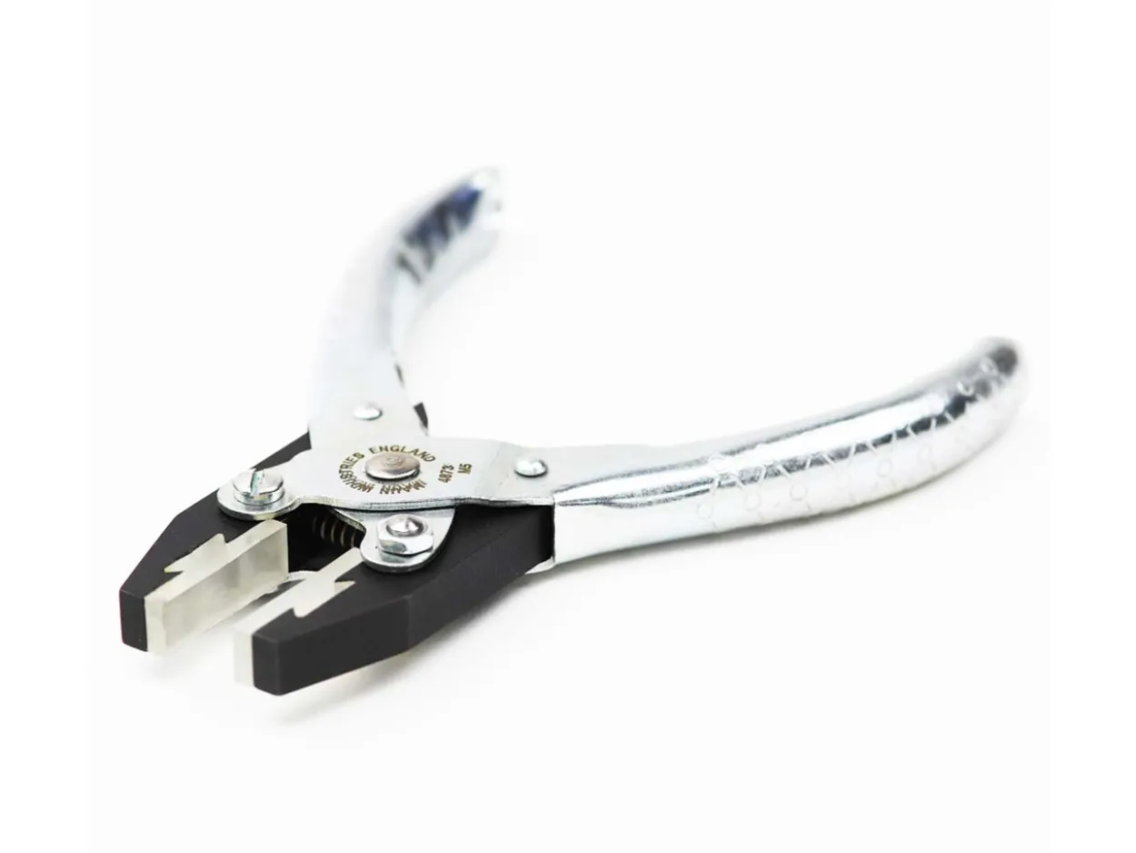 Maun Flat Nose Polyurethane Lined Pliers 125mm/5" Parallel Action