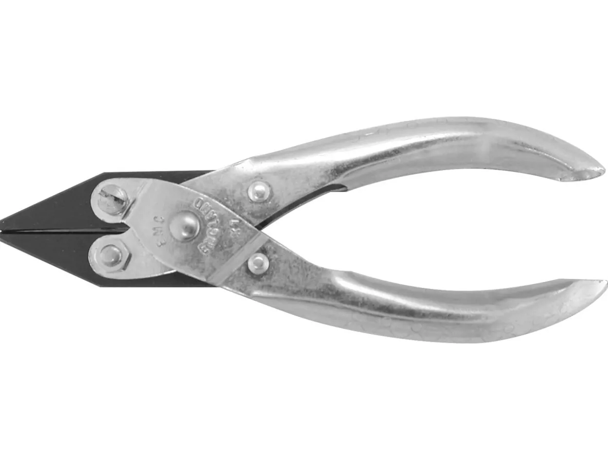Maun Heavy Duty Ring Pliers 140mm/5.5" Parallel Action, With Smooth Jaws