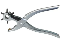 Maun Revolving Punch Pliers 210mm/8" Parallel Action, With 6 Punches