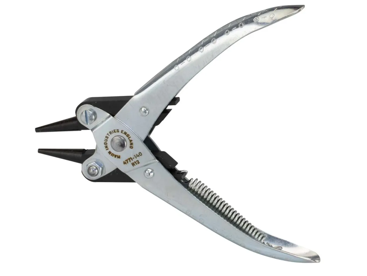 Maun Round Nose Pliers 140mm/5.5" Parallel Action