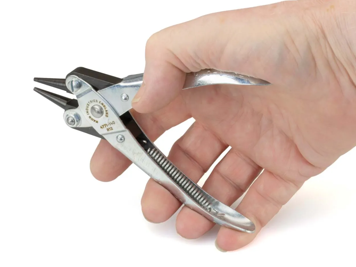 Maun Round Nose Pliers 140mm/5.5" Parallel Action