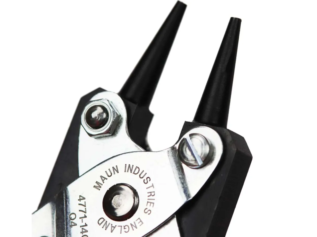 Maun Round Nose Pliers 140mm/5.5" Parallel Action