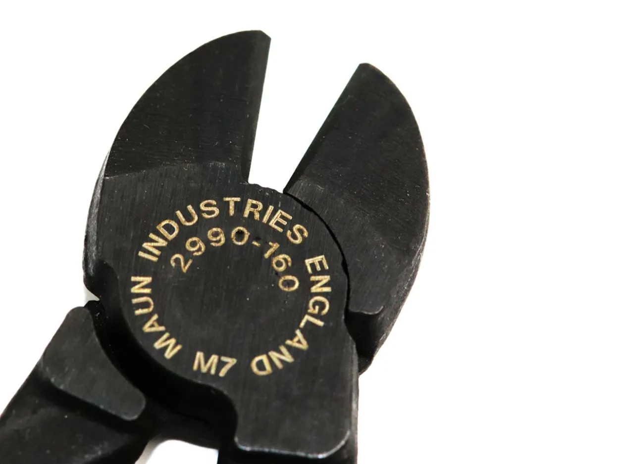 Maun Side Cutter Pliers 160mm/6.5" Parallel Action, For Hard Wire