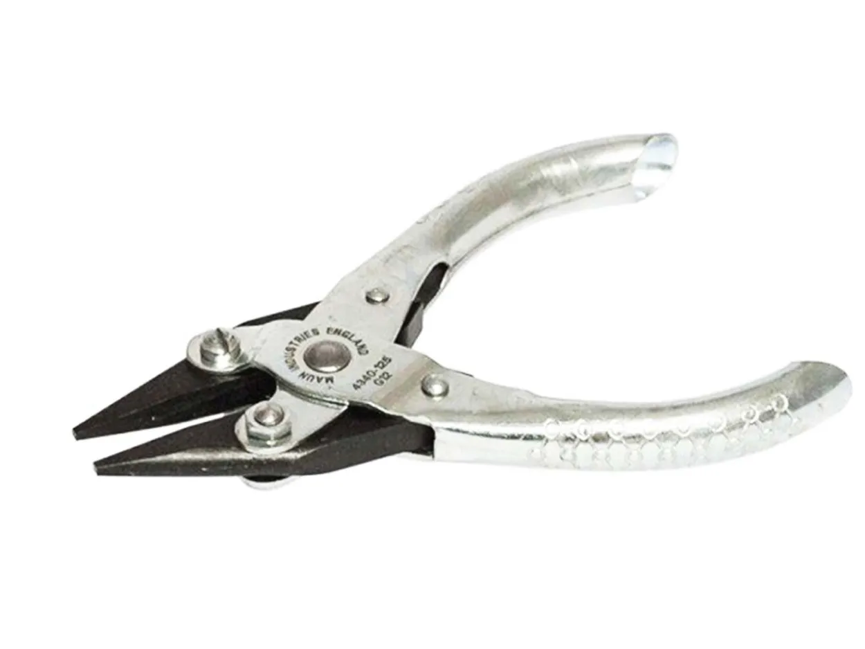 Maun Snipe Nose Pliers 125mm/5" Parallel Action, With Smooth Jaws