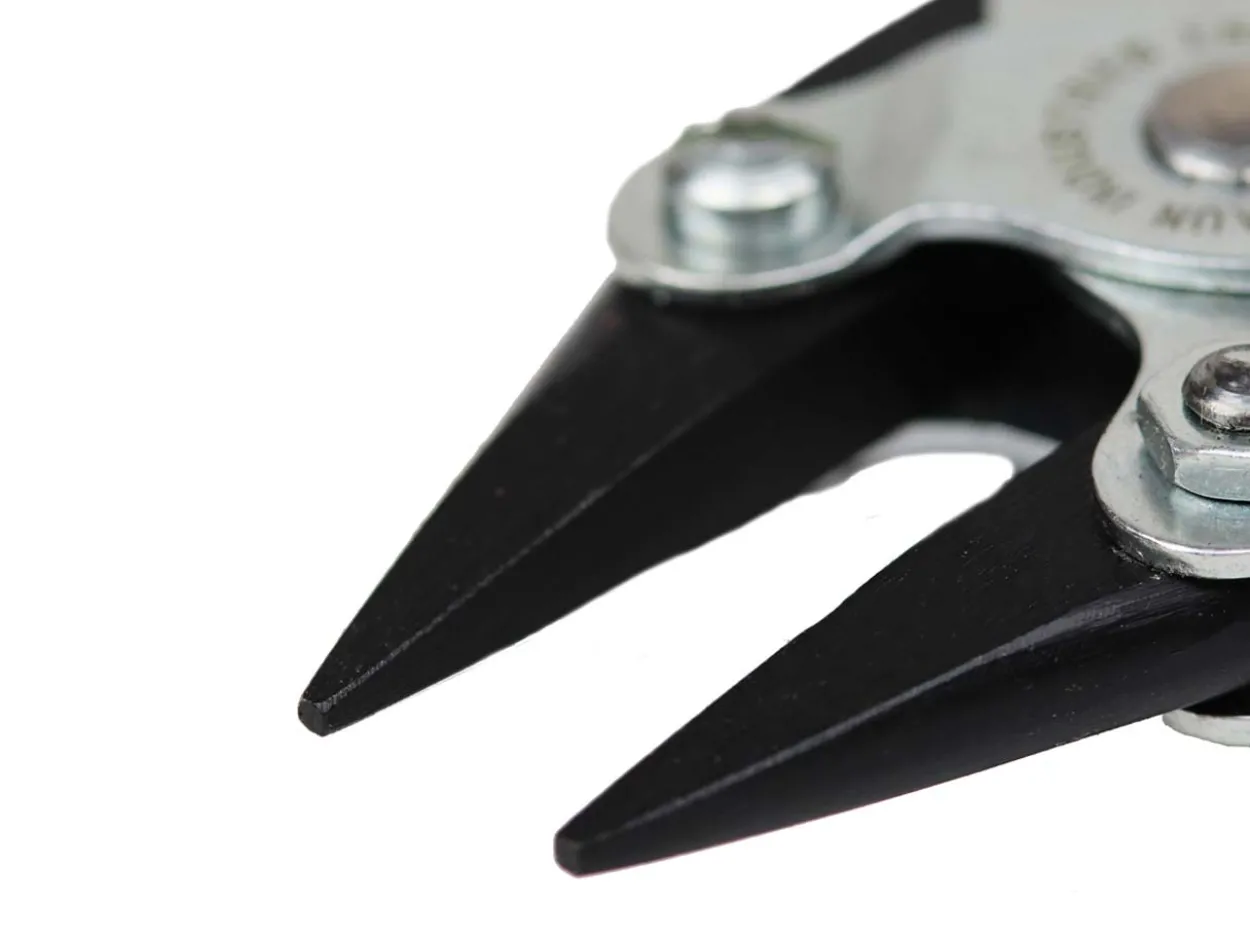 Maun Snipe Nose Pliers 125mm/5" Parallel Action, With Smooth Jaws