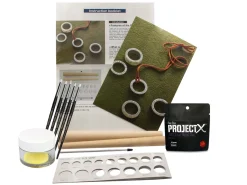 Metal Clay Crafting Essentials Kit With Ring Making Tools