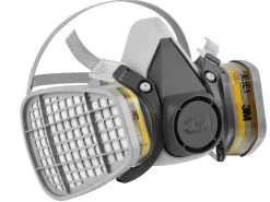 3M Half Mask Respirator, 6100 Model