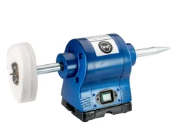 Milbro Double Ended Polisher 1hp, Complete With 2 Spindles 152mm Length