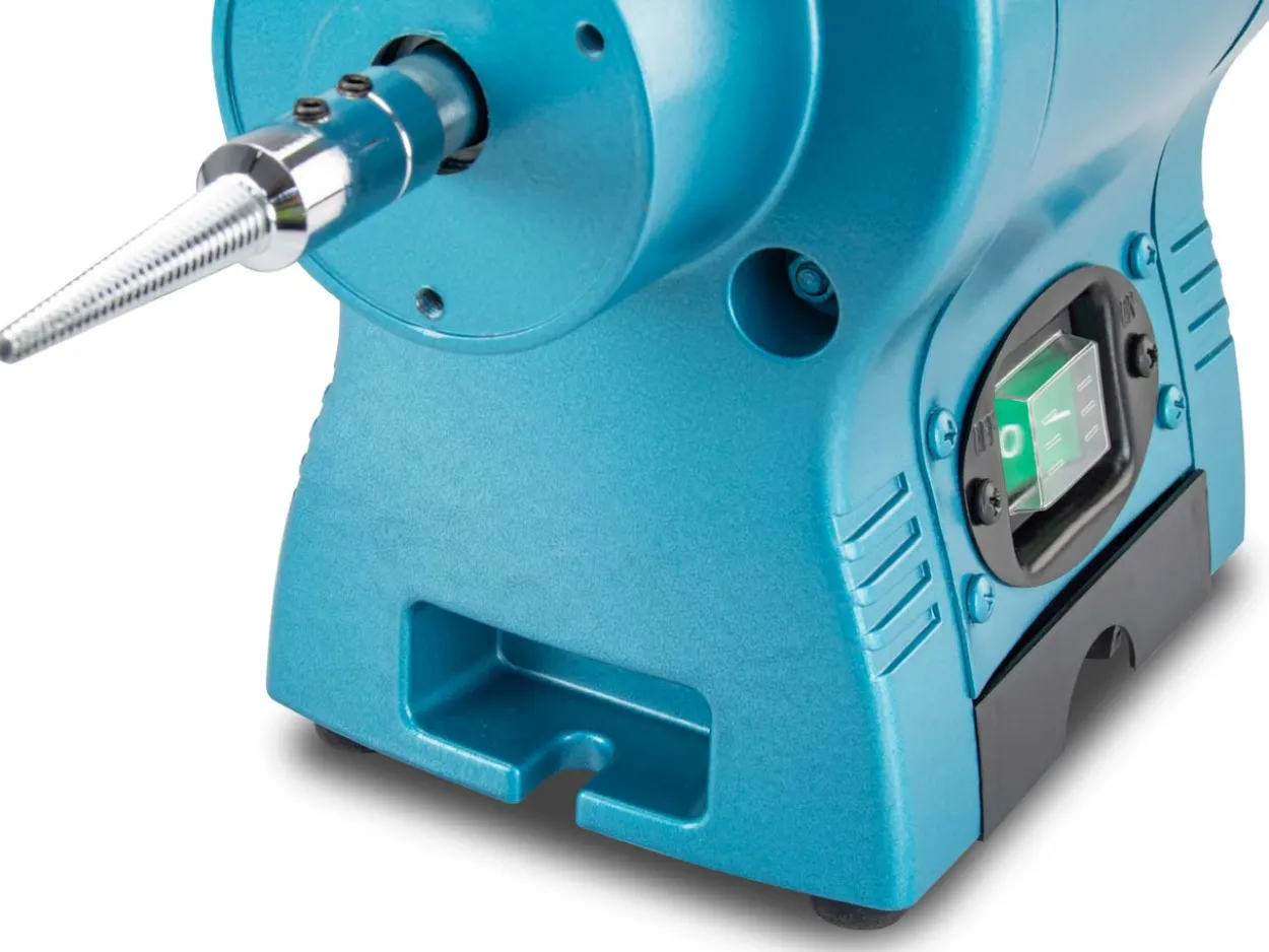 Milbro Polishing Motor 1/2hp, Includes Spindles, 2,800rpm