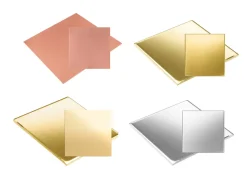 Mixed Base Metal Sheet Assortment, 0.9mm, 100mm X 100mm