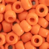 Miyuki 6/0 Round Seed Beads Seed Beads Opaque Orange 20g Tube, Miyuki Code 406