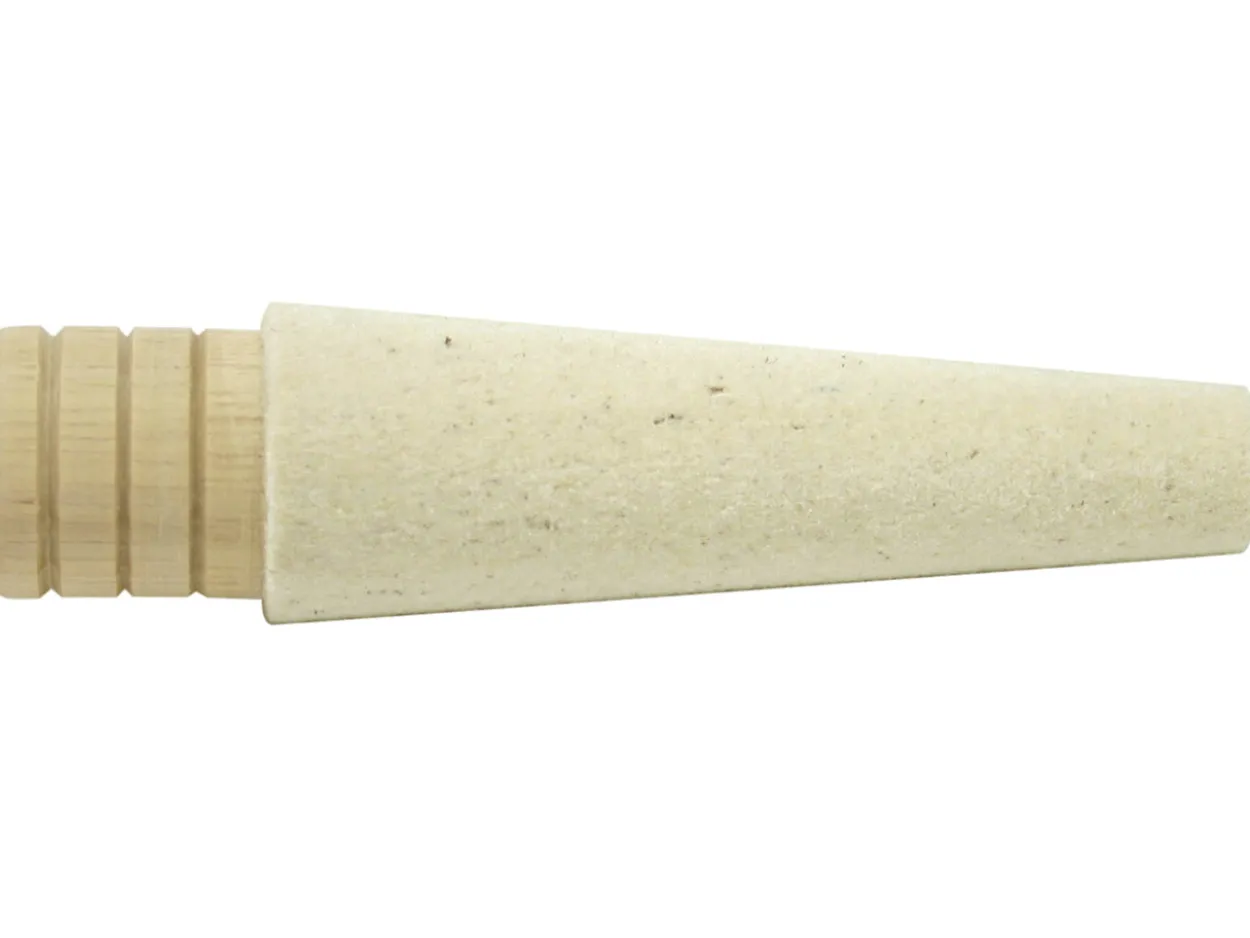 Mounted Finger Felt On Wood, 102mm/4"