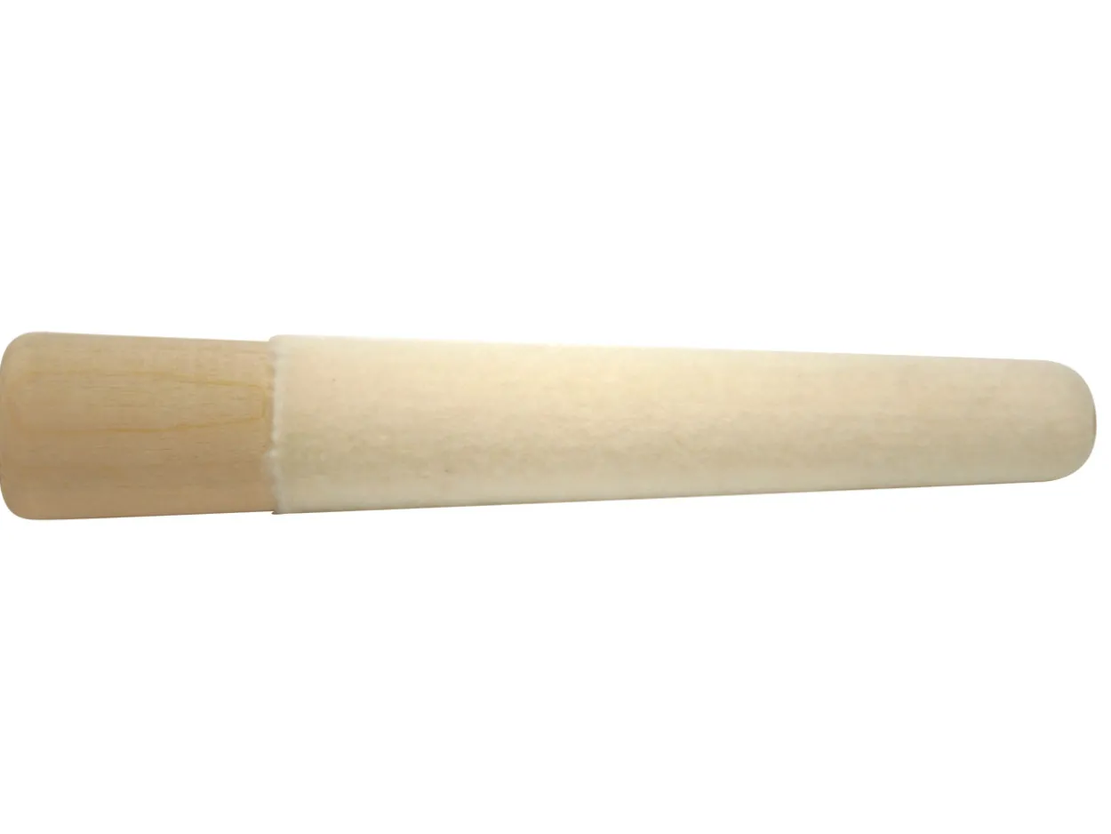 Mounted Finger Felt On Wood, 127mm/5"