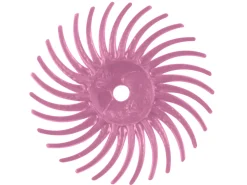 3M Radial Abrasive Disc, Pink - Extra Fine, Pack Of 6
