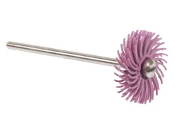 3M Radial Abrasive Disc, Pink - Extra Fine With Mandrel