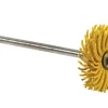 3M Radial Abrasive Disc, Yellow - Coarse With Mandrel