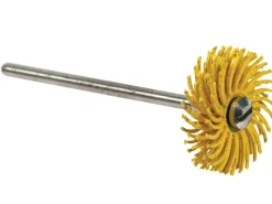 3M Radial Abrasive Disc, Yellow - Coarse With Mandrel