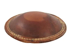 Multi Purpose Leather Cushion 203mm/8" Diameter, Filled With Fine, Light Weight Grit, 588g