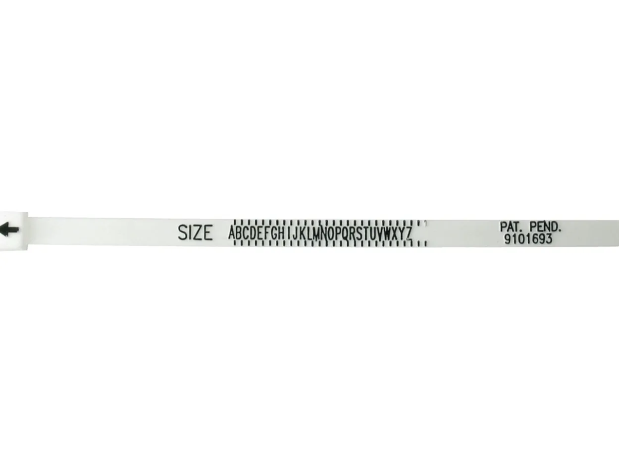 Multisizer Precision UK A-z Ring Gauge Ring Sizer Pack of 10